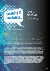 Speaking of Simulation Part 1 - Machine Learning