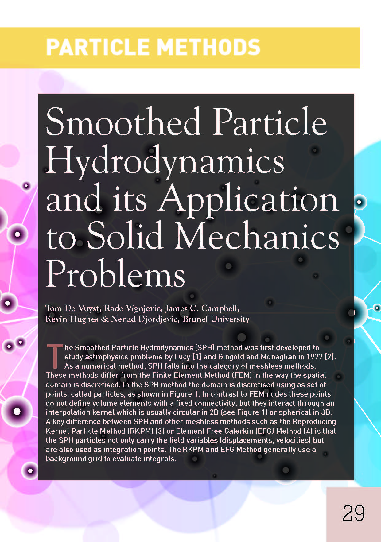 smoothed particle hydrodynamics book